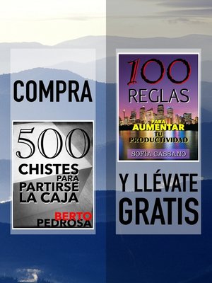 cover image of Compra "500 Chistes para partirse la caja" y llévate gratis "100 Reglas para aumentar tu productividad"